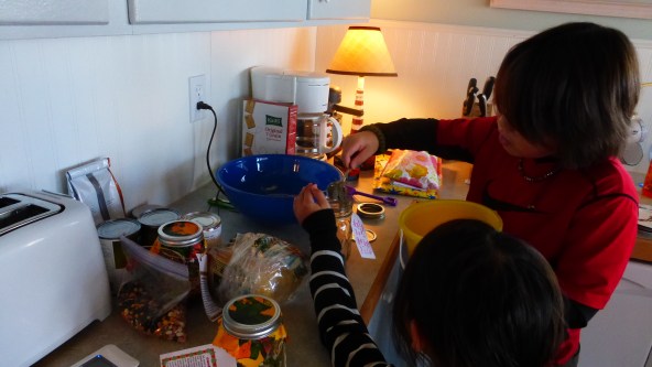Putting Connor the Crab in a Jar