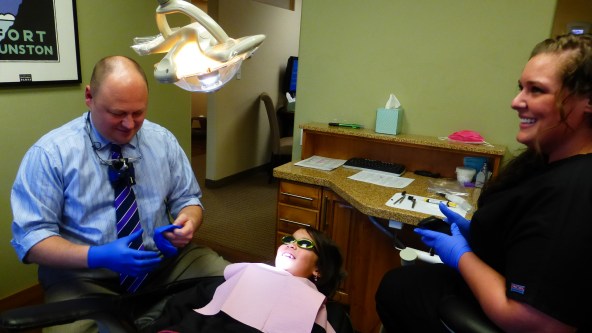 At Doctor Theurer's office