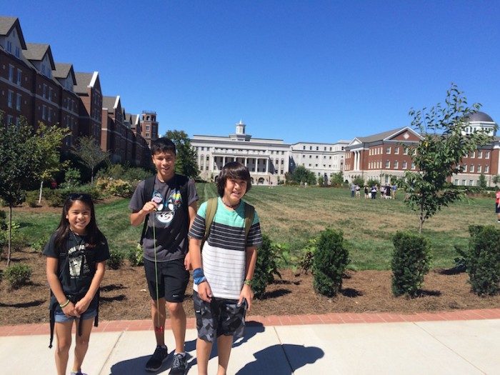 Studied at Belmont for the day! Gabe gets to join a class for a few weeks! Thanks, Dr. Cruz!!